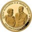 Cook Islands 5 Dollars (Queen Elizabeth II & Prince Philip. 2017 70th Wedding Anniversary) QUEEN ELIZABETH II & PRINCE PHILIP 2017 1/2 G .9999 FINEST GOLD coin reverse