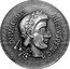 Cook Islands 5 Dollars (Valentinian III) DNVALENTI NIANVSPFAVG MMXXI coin reverse
