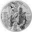 Malta 5 Euro Knights of the Past. Rider 2023  BU KNIGHTS OF THE PAST 5 EURO MF coin reverse