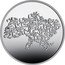 Ukraine 5 Hryven The Country of Superheroes. We Thank Our Volunteers! 2023 lily  coin reverse