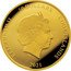 Cook Islands 50 Dollars Doctor Yellow 2021  Proof ELIZABETH II 50 DOLLARS COOK ISLANDS IRB 2021 coin obverse