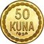 Croatia 50 Kuna (Fantasy Coinage) X# 2b 50 KUNA 1934 coin reverse