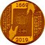 Croatia 500 Kuna 350th Anniversary of the Founding of the University of Zagreb ND (2020)  KM# 117a 350. OBLJETNICA OSNIVANJA SVEUČILIŠTA U ZAGREBU 1669 2019. coin reverse