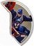 Fiji One Dollar Captain America: Civil War. Part 1 2016 MARVEL ©MARVEL coin reverse