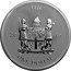 Fiji One Dollar Easter Island Moai 2019  High Relief FIJI 2019 ONE DOLLAR coin obverse