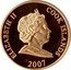 Cook Islands One Dollar (King George V) ELIZABETH II COOK ISLANDS 2007 coin obverse