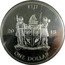 Fiji One Dollar (NFL. Baltimor Ravens) FIJI 20 15 ONE DOLLAR coin obverse