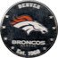 Fiji One Dollar (NFL. Denver Broncos) DENVER BRONCOS EST. 1960 coin reverse