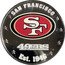 Fiji One Dollar (NFL. Saint Francisco 49ERS) SAN FRANCISCO 49ERS EST. 1946 coin reverse