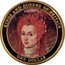 Cook Islands One Dollar Queen Elizabeth I 2007 ELIZABETH I 1558 - 1603 KINGS AND QUEENS OF BRITAIN ONE DOLLAR coin reverse