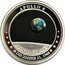 Fiji One Dollar (The Apollo 8. Coloured) APOLLO CSM -103 DECEMBER 21, 1968 APOLLO 8 coin reverse