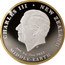 New Zealand One Dollar The Return of the King 20th Anniversary. The Coronation 2023 CHARLES III NEW ZEALAND MIDDLE - EARTH .999 AG 2 OZ 2023 SJF coin obverse