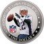 Fiji One Dollar (Tom Brady NFL Legacy. 2010 NFL League MPV) 2010 NFL LEAGUE MPV ONE DOLLAR coin reverse