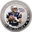 Fiji One Dollar (Tom Brady NFL Legacy. Super Bowl 36 MPV) SUPER BOWL XXXVI MPV ONE DOLLAR coin reverse