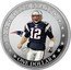 Fiji One Dollar (Tom Brady NFL Legacy. Tom Brady) TOM BRADY ONE DOLLAR 12 coin reverse