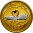 Cook Islands Ten Dollars (Love is Precious) 1/4 OZ. PURE GOLD LOVE IS PRECIOUS coin reverse