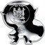 Fiji Two Dollars (Marvel Mini Hero. Captain America) FIJI 2021 REREVAKA NA KALOU KA DOKA NA TUI 1OZ 999 AG ©MARVEL TWO DOLLARS coin obverse