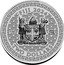 Fiji Two Dollars Year of the Dragon 2023 REREVAKA NA KALOU KA DOKA NA TUI 1 OZ .999 FINE SILVER FIJI 2024 TWO DOLLARS coin obverse