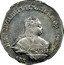 Russia 1/2 Rouble (Elizabeth I. Novodel) KM# N6 Б М ЕЛИСАВЕТЪ I IМП IСАМОД ВСЕРОС СПБ coin obverse