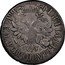 Russia 1/2 Rouble Peter I. Novodel (1702) KM# NB2 МАНЕТА ДОБРАѦ ЦЕНА ПОЛТIНА ҂АѰВ coin reverse