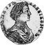 Russia 1/4 Rouble (Peter I. Novodel) KM# NF1 ЦРЪ ПЕТРЪ АЛЕѮIЕВИЧЪ coin obverse