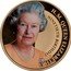 Cook Islands 1 Dollar 90th Birthday of Elizabeth II. 2016  Proof H. M. QUEEN ELIZABETH II NINETIETH BIRTHDAY coin reverse