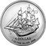 Cook Islands 1 Dollar (Bounty. Elizabeth II) 1 DOLLAR 1 OZ FINE SILVER .9999 coin reverse