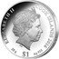 Cook Islands 1 Dollar Captain Cook Discovers Botany Bay 2016 IRB ELIZABETH II COOK ISLANDS 2016 25 G $1 AG 925 coin obverse
