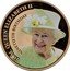 Cook Islands 1 Dollar (Elizabeth II. 90th anniv.) H. M. QUEEN ELIZABETH II NINETIETH BIRTHDAY coin reverse