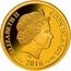 Cook Islands 1 Dollar Elizabeth II Captain Cook 2016  Proof ELIZABETH II COOK ISLANDS IRB 0.5 G 2016 AU 585 coin obverse