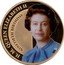 Cook Islands 1 Dollar (Elizabeth II Elizabeth II) H. M. QUEEN ELIZABETH II NINETIETH BIRTHDAY coin reverse