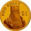 Cook Islands 1 Dollar Elizabeth II Ned Kelly 2017  NED KELLY $1 coin reverse