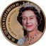 Cook Islands 1 Dollar (Elizabeth II. Ninetieth birthday.) H. M. QUEEN ELIZABETH II NINETIETH BIRTHDAY coin reverse