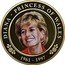 Cook Islands 1 Dollar (Elizabeth II Princess Diana at London Lighthouse) DIANA - PRINCESS OF WALES 1961 - 1997 coin reverse