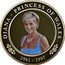 Cook Islands 1 Dollar (Elizabeth II Princess Diana attending Swan Lake) DIANA - PRINCESS OF WALES 1961 - 1997 coin reverse