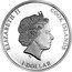 Cook Islands 1 Dollar Elizabeth II Royal Wedding. Harry and Meghan 2018  Proof ELIZABETH II COOK ISLANDS IRB 1 DOLLAR coin obverse