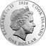 Cook Islands One Dollar Elizabeth II Yoda 2020  Proof ELIZABETH II 2020 COOK ISLANDS IRB ONE DOLLAR coin obverse