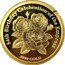 Cook Islands 10 Dollars (Elizabeth II 84th Birthday of the Empress) 85TH BIRTHDAY CELEBRATION OF THE EMPRESS .9999 GOLD coin reverse