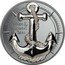 Cook Islands 10 Dollars Elizabeth II Anchor 2019  Proof FAIR WINDS & FOLLOWING SEAS coin reverse