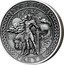 Cook Islands 10 Dollars Elizabeth II Freyr 2016  Antique Finish NORSE GODS ᚠᚱᛖᛣᚱ FREYR coin reverse