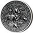 Cook Islands 10 Dollars Elizabeth II Loki 2016  Antique Finish NORSE GODS ᛚᛟᚲᛁ LOKI coin reverse