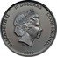 Cook Islands 10 Dollars Elizabeth II The Razors Edge 2019  Black Proof 10 DOLLARS ELIZABETH II COOK ISLANDS IRB 2019 coin obverse