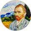 Cook Islands 10 Dollars Elizabeth II Vincent van Gogh 2022  Proof 2022 coin reverse