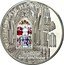 Cook Islands 10 Dollars Elizabeth II Zagreb Cathedral 2015  Proof WINDOWS OF HEAVEN ZAGREB CATHEDRAL 2015 coin reverse