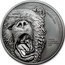 Cook Islands 10 Dollars (Grizzly Bear) 2017 GRIZZLY BEAR NORTH AMERICAN PREDATORS URSUS ARCTOS HORRIBILIS coin reverse