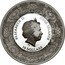 Cook Islands 10 Dollars Vincent van Gogh. Elizabeth II 2015  Proof ELIZABETH II COOK ISLANDS IRB 10 DOLLARS coin obverse