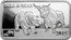 Cook Islands 2 Dollars Elizabeth II Bull and Bear 2015  Bullion BULL & BEAR 2015 coin reverse