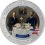 Cook Islands 2 Dollars (Elizabeth II Equality) THEODORE ROOSEVELT EQUALITY AN AMERICAN LIFE coin reverse