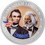 Cook Islands 2 Dollars Elizabeth II Friendship 2022  Proof ABRAHAM LINCOLN FRIENDSHIP AN AMERICAN LIFE coin reverse