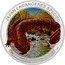 Cook Islands 2 Dollars Elizabeth II Japanese giant salamander 2018  Proof JAPAN ENDANGERED SPECIES OH SANSHOUO .999 coin reverse